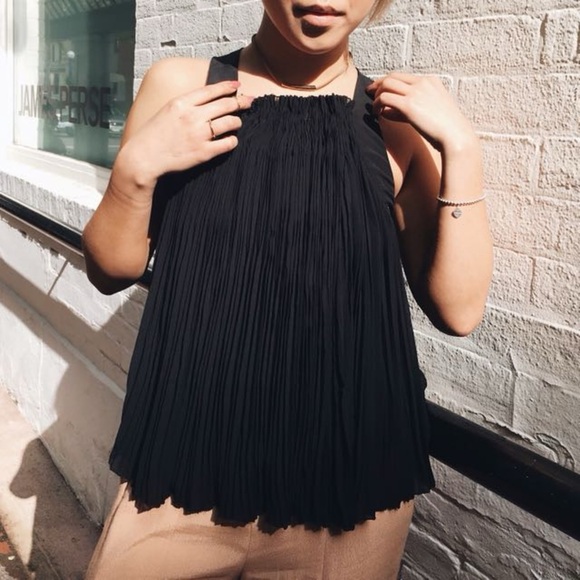 Aritzia Tops - Aritzia Wilfred Le Fou Valcourt Pleated Blouse